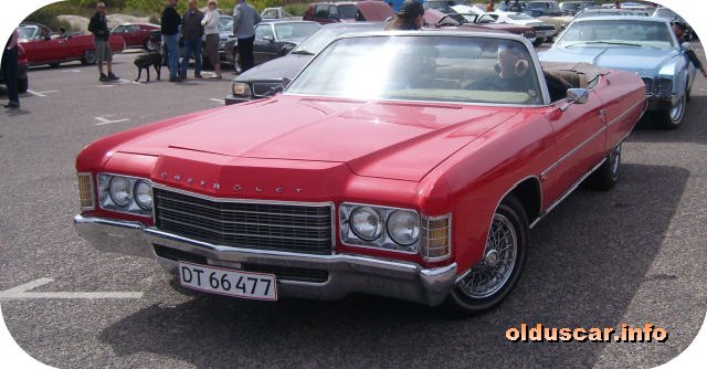 1971 Chevrolet Impala Convertible Coupe front